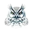 stoic philosophy with wisdom and an owl tattoo design idea