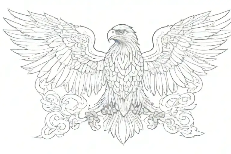 albanian eagle tattoo tattoo design idea