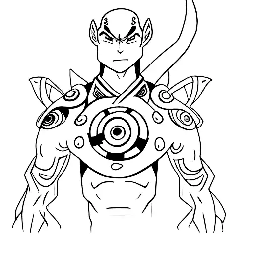 zukko from avatar legend of aang tattoo design idea