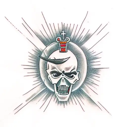 RESURRECTION jesus tattoo design idea