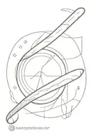 drumstick morphing tattoo design idea