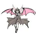 BAT SPREADING WINGS tattoo design idea