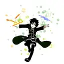 kirito tattoo design idea