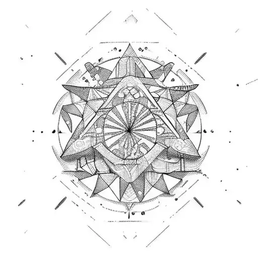 tradicional bomb tattoo design idea