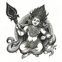 LORD VISHNU tattoo design idea