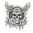 Aut viam inveniam aut faciam written tattoo design idea