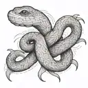 never give up tattoo design idea