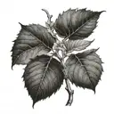 fig tree Sagittarius 06:57 tattoo design idea
