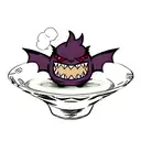 gengar tattoo design idea