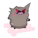 gengar tattoo design idea