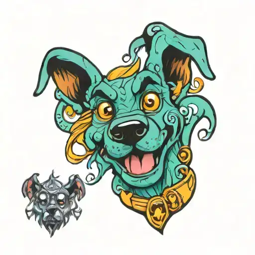 scooby doo tattoo design idea