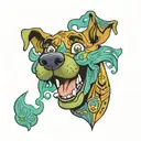 scooby doo tattoo design idea