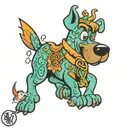 scooby doo tattoo design idea