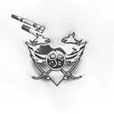 1971 chevelle ss Cherry red with white racing stripes driver with cigarette and Coors banquet in his hand tattoo design idea