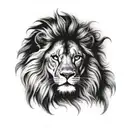 Leo goddess tattoo design idea