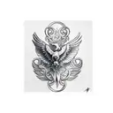 scorpio eagle Phoenix  tattoo design idea