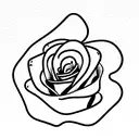 puzzle with the number 7 and roses tattoo design idea