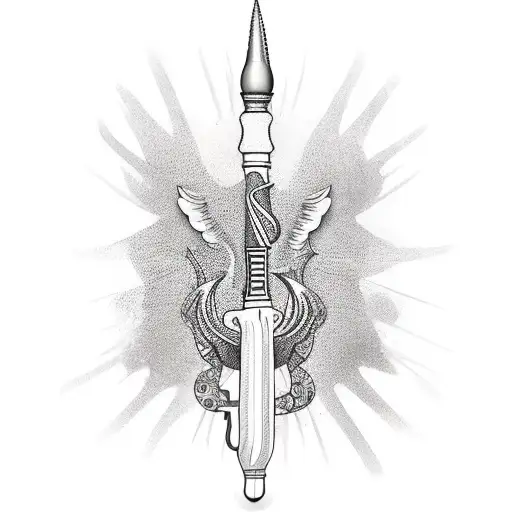 Iranian soldier  tattoo design idea