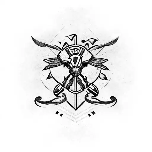 Ac Milan tattoo design idea