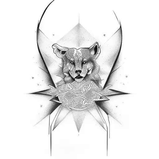 money power respect tattoo design idea