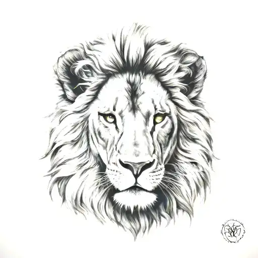 aslan tattoo design idea