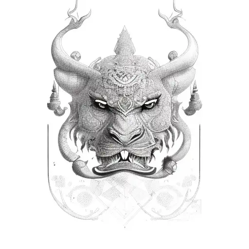 Ogun  tattoo design idea