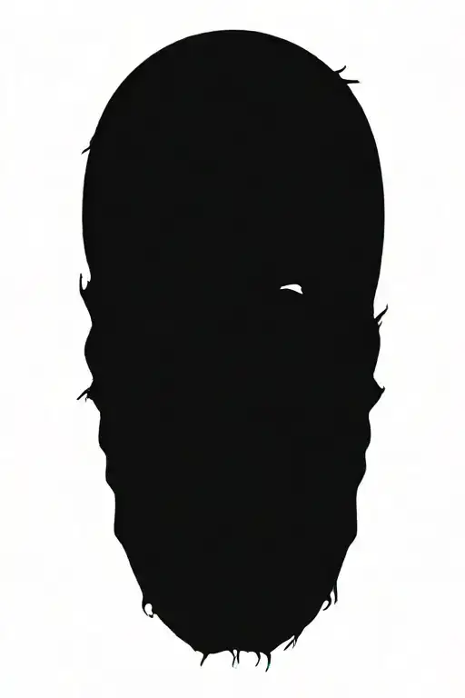 single skull with roses and thorns intertwined tattoo design idea