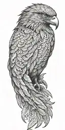 phoenix tattoo design idea