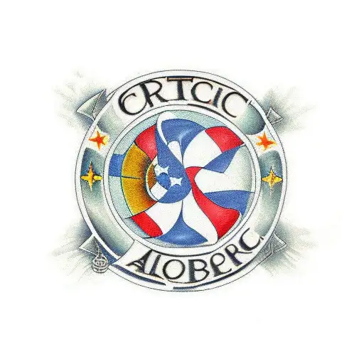 airborne Celtic fire iraq tattoo design idea