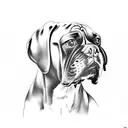 mechanic boxer tattoo design idea