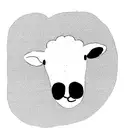 i want a tattoo design in the shape of a semicolon. But i want the semicolon to also represent the story of the 99 sheep tattoo design idea