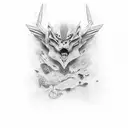 unresolved childhood trauma which leaked into adult relationship now healing  tattoo design idea