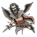 judas Saint Jude tattoo design idea