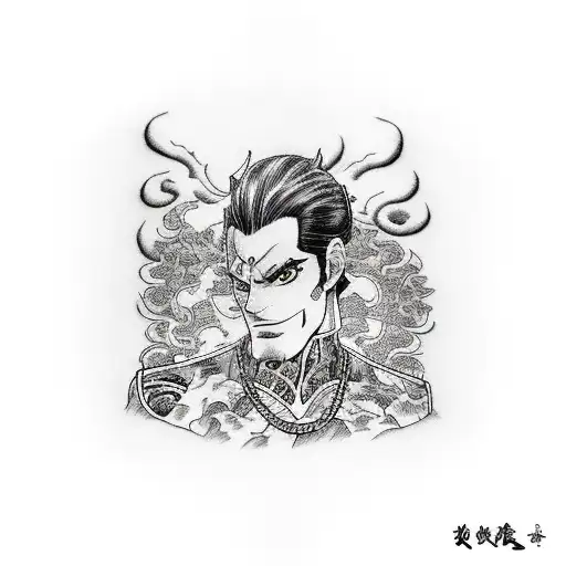 Jotaro kujo tattoo design idea