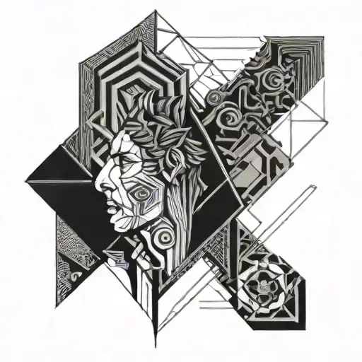 caesar tattoo design idea