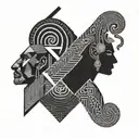 caesar tattoo design idea