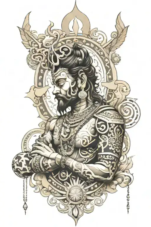 RUDRA tattoo design idea
