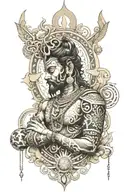 RUDRA tattoo design idea