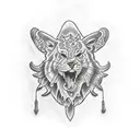 The Alamo  tattoo design idea