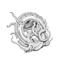 tentacle DNA tattoo design idea