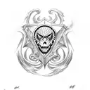 Squall Leonhart crest from Final Fantasy VIII tattoo design idea