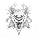 Squall Leonhart crest from Final Fantasy VIII tattoo design idea