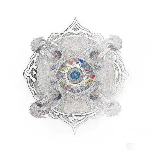 wu-tang clan, Persian  tattoo design idea