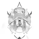 viking bear paw tattoo design idea