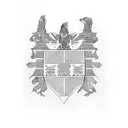 Czech Republic with United States of America  tattoo design idea