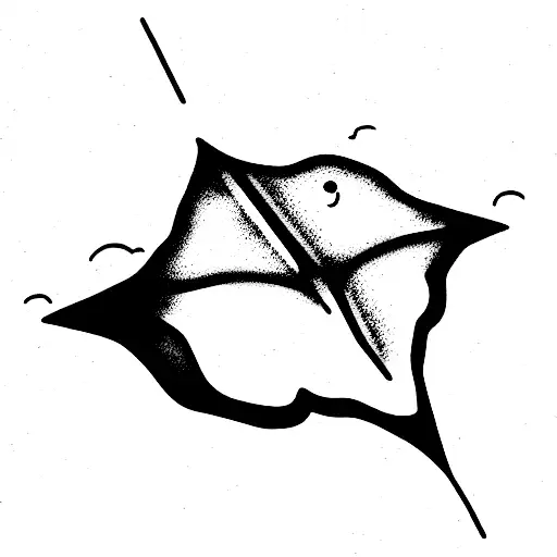 stingray tattoo design idea