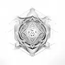 scroll tattoo design idea