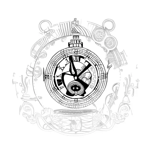 time santos  tattoo design idea