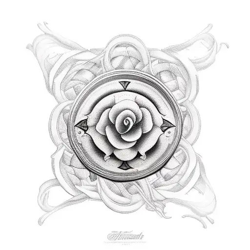 basket tattoo design idea