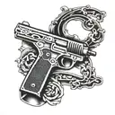 2nd amendment   tattoo design idea